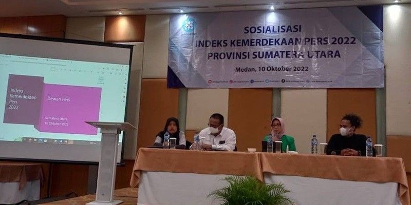 IKP 2022 di Sumut Turun, Dewan Pers Sebut Kekerasan terhadap Wartawan masih Tinggi