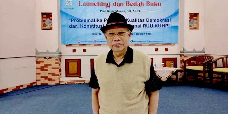 Prof. Bagir Manan, Krisis Intelektual, dan Ancaman Kemerdekaan Pers dari RUU KUHP
